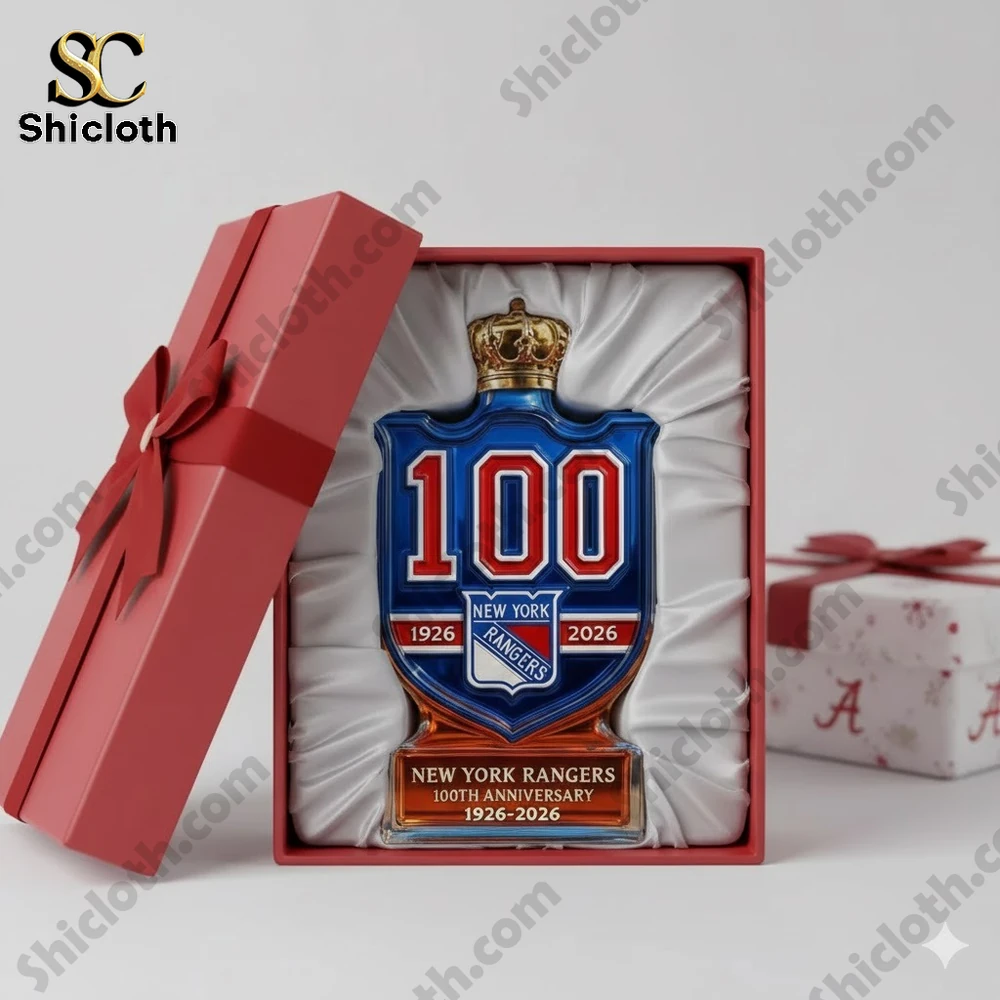 New York Rangers one hundred year emblem in a gift box!