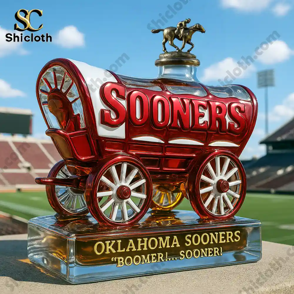 Oklahoma Sooners Limited Edition Christmas Gift Whiskey Bottle 6 Oklahoma Sooners Limited Edition Christmas Gift Whiskey Bottle - Image 6