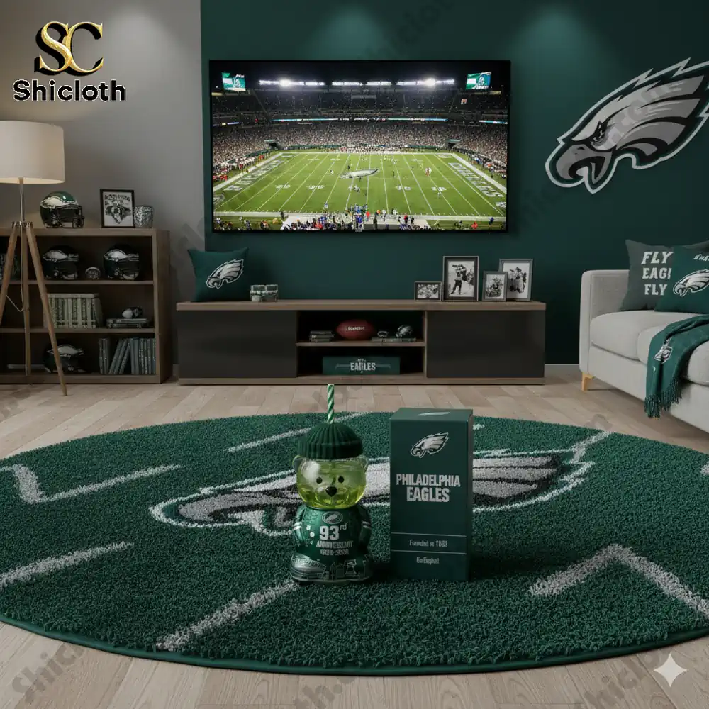 Philadelphia Eagles 93rd Anniversary Bear Drinkware