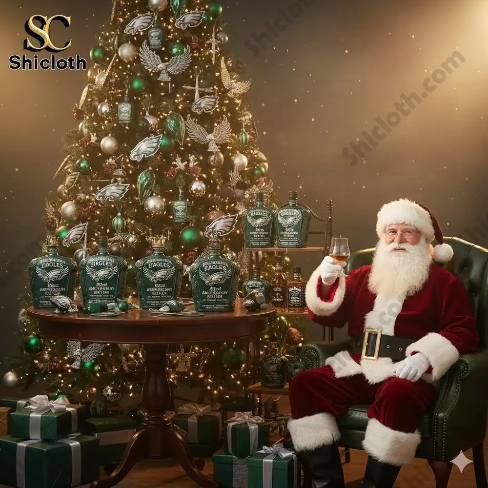 Philadelphia Eagles 92nd Anniversary Whiskey Bottle