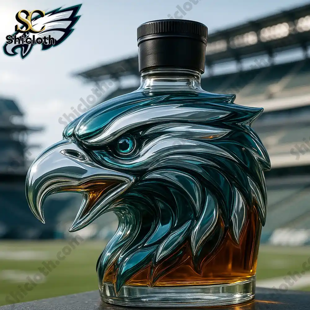 Philadelphia Eagles Limited Edition Christmas Gift Whiskey Bottle 4 Philadelphia Eagles Limited Edition Christmas Gift Whiskey Bottle - Image 4
