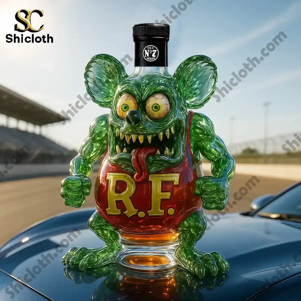 Rat Fink Limited Edition Christmas Gift Whiskey Bottle 4 Rat Fink Limited Edition Christmas Gift Whiskey Bottle - Image 4
