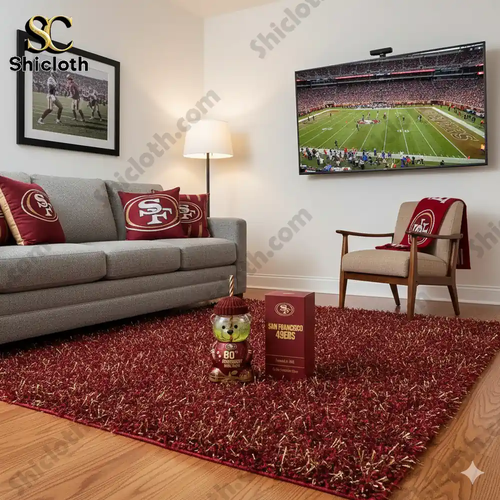 San Francisco 49ers 2026 Anniversary Bear Drinkware