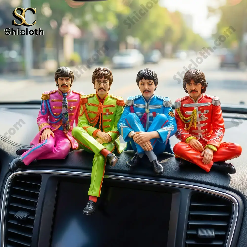 Alternative view of Sgt. Pepper's Lonely Hearts Club Band Desk Companion 3D Resin Figurine