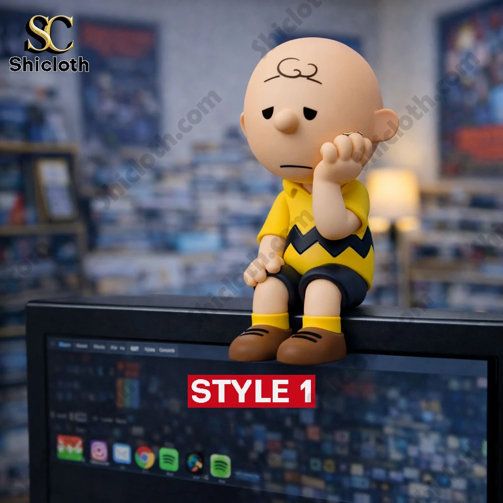 Snoopy Peanuts Desk Companion 3D Resin Figurine