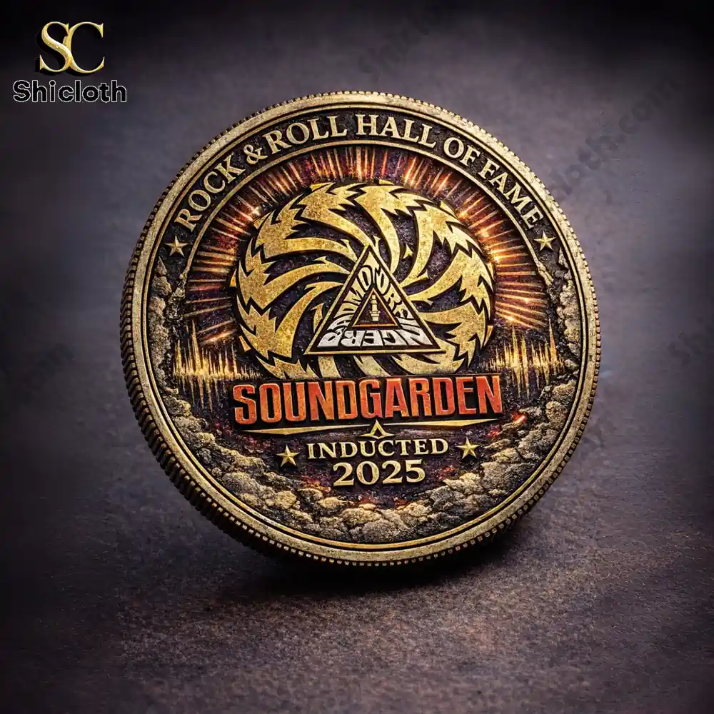 Soundgarden rock hall of fame commemorative coin design!