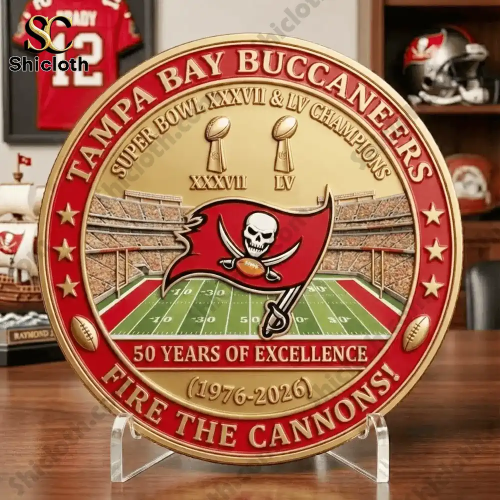 Tampa Bay Buccaneers 50th Anniversary Commemorative Coin