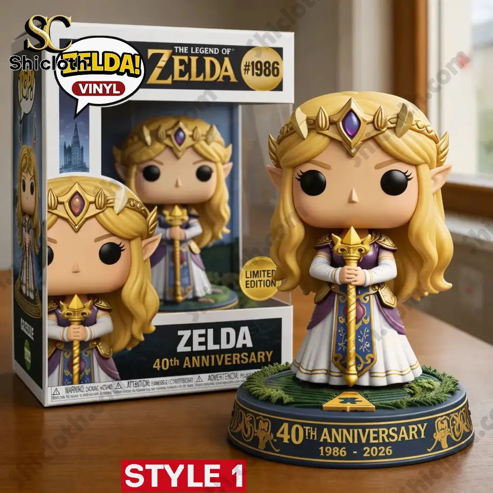 Zelda princess anniversary collector figure with box!