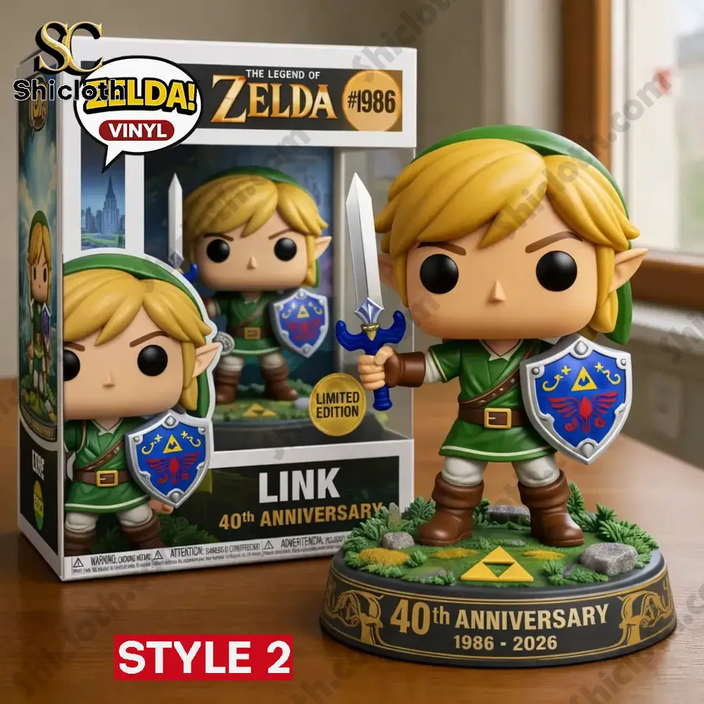 Link hero anniversary collector figure with sword!