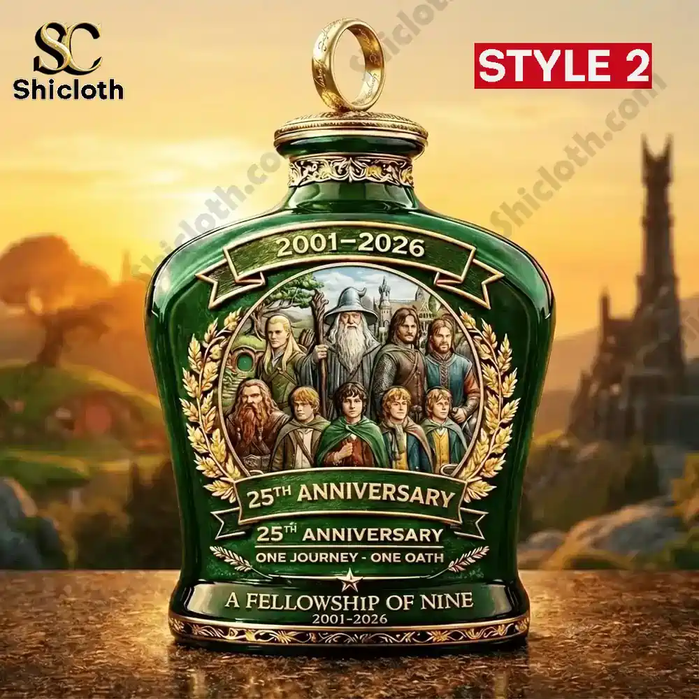 The Lord of the Rings 25th Anniversary Commemorative Edition Whiskey Bottle