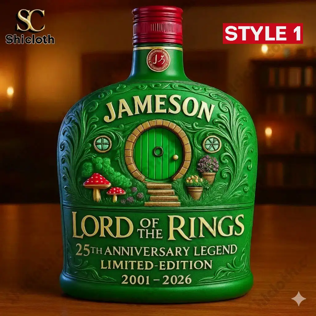 Alternative view of The Lord of the Rings 25th Anniversary Commemorative Edition Whiskey Bottle