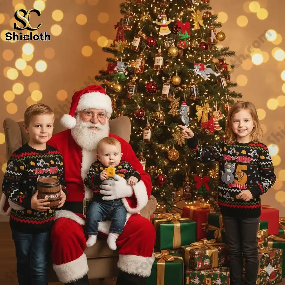 Tom and Jerry?s 85th Anniversary 2025 Ugly Sweater