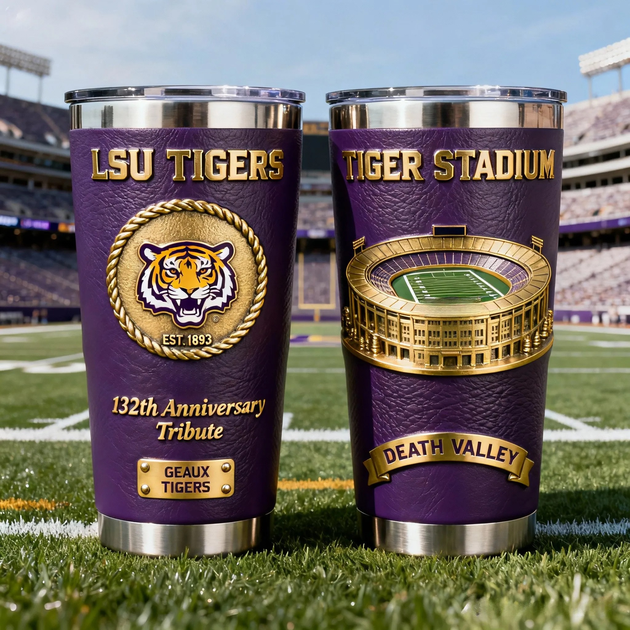 LSU Tigers 132nd Anniversary Tribute Tumbler