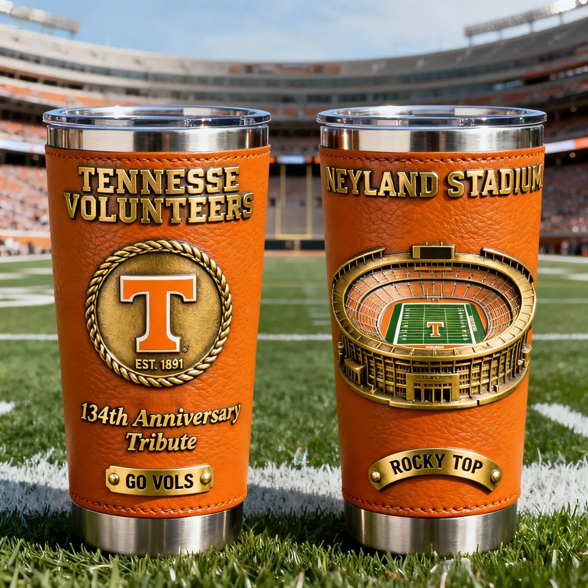 Tennessee Volunteers 134th Anniversary Tribute Tumbler