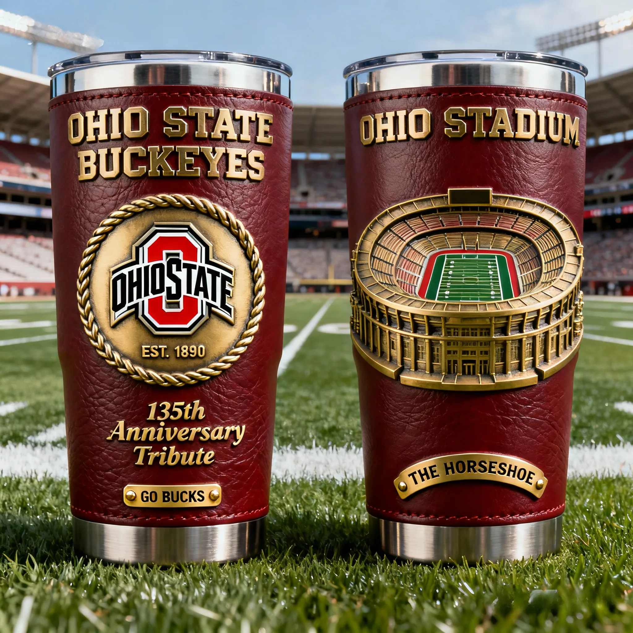 Ohio State Buckeyes 135th Anniversary Tribute Tumbler