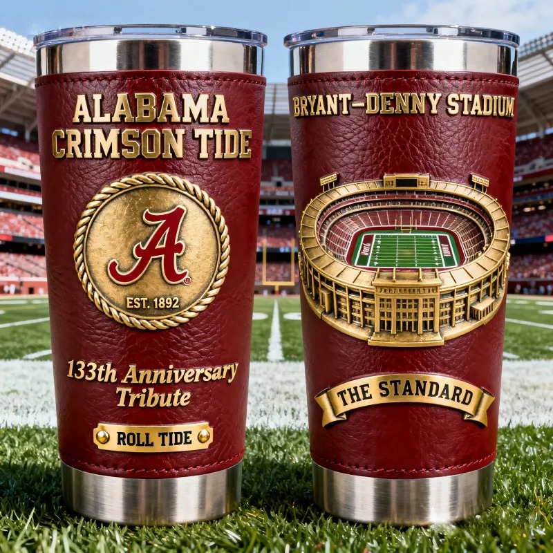 Alabama Crimson Tide 133th Anniversary Tribute Tumbler