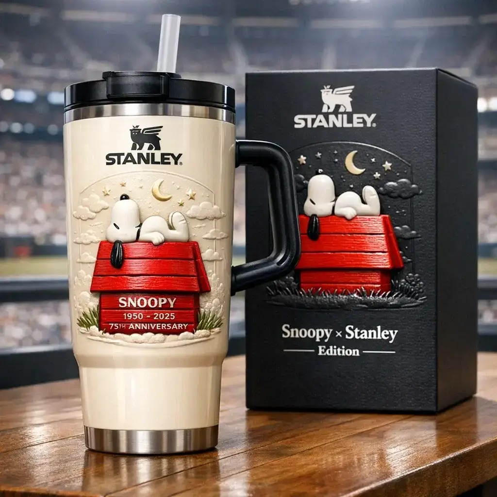 Snoopy Collector's Edition Stanley Tumbler - Craftobuy