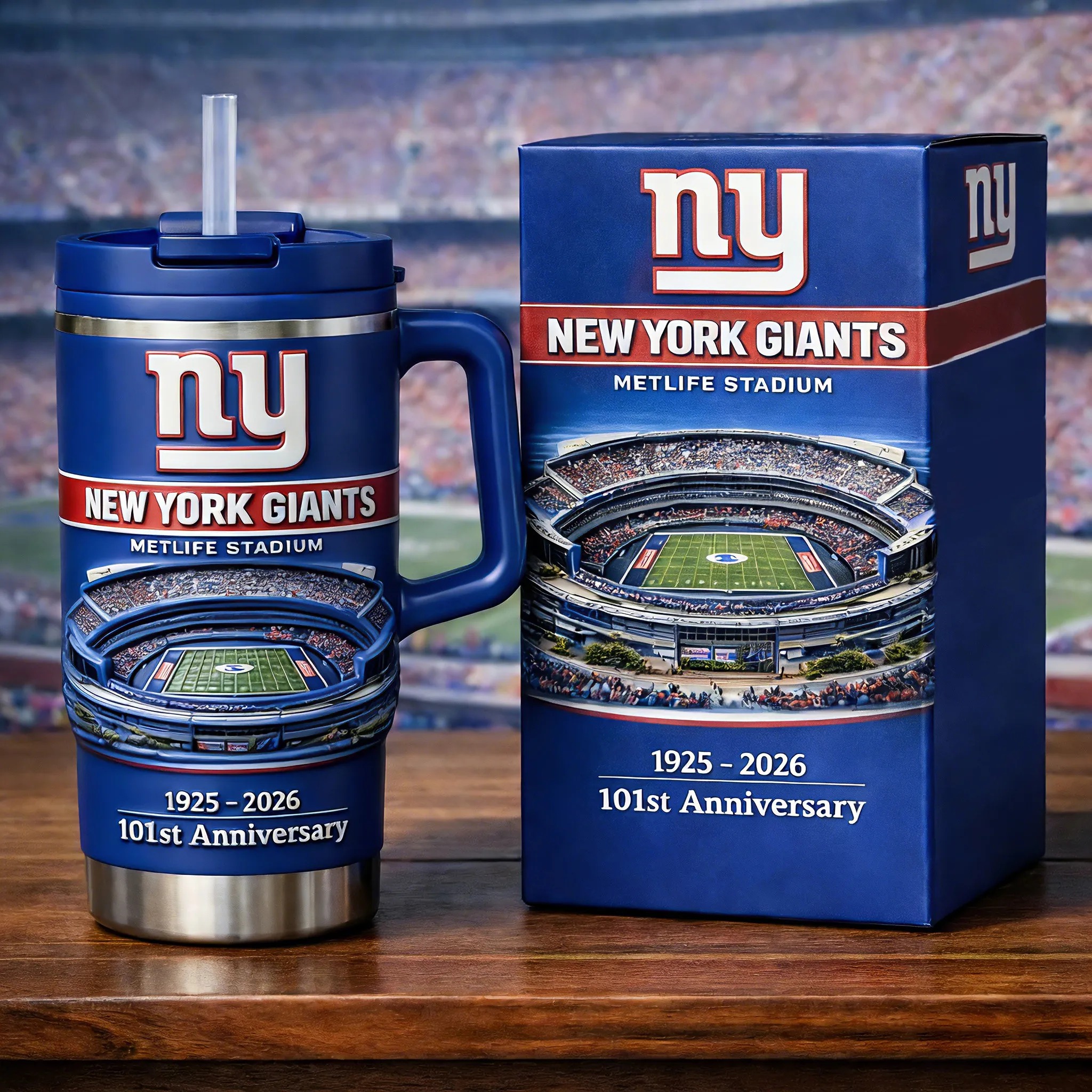 New York Giants 101st Anniversary Commemorative Tumbler Cup