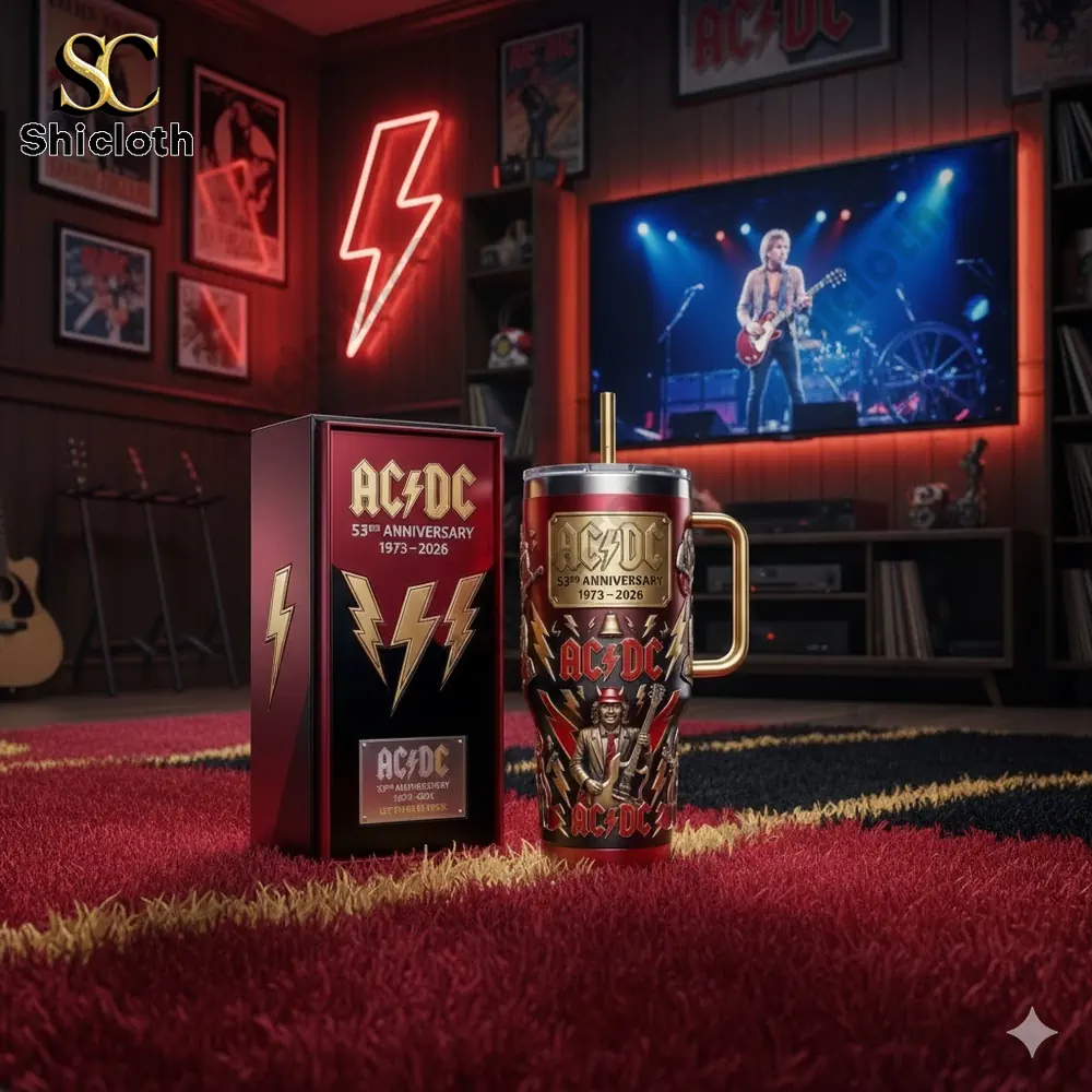 AC/DC 53rd Anniversary Commemorative Tumbler
