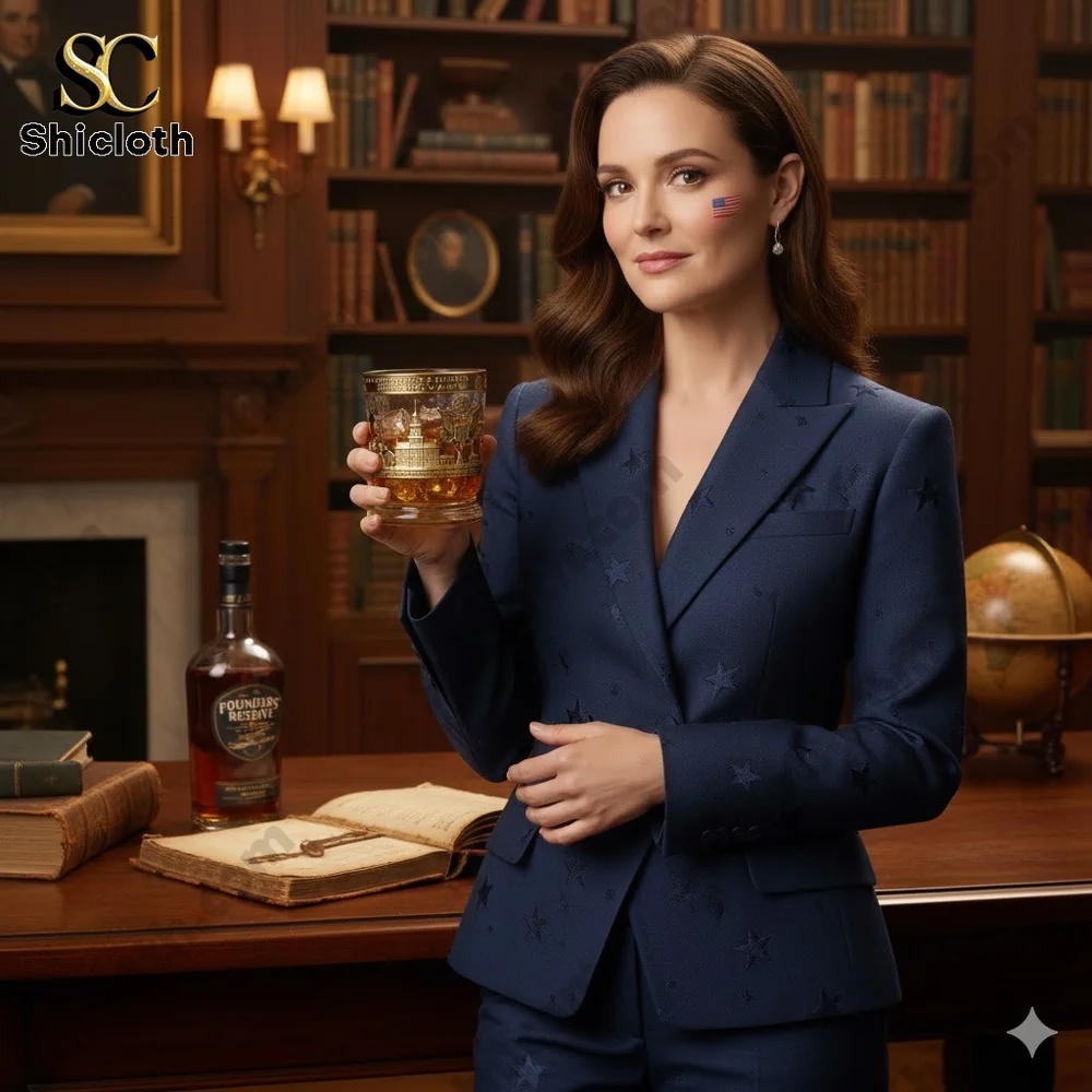 Seattle Seahawks NFL Whisky Bottle And Glass Combo Set 16 Elegant woman holding a whiskey glass in a classic library setting!