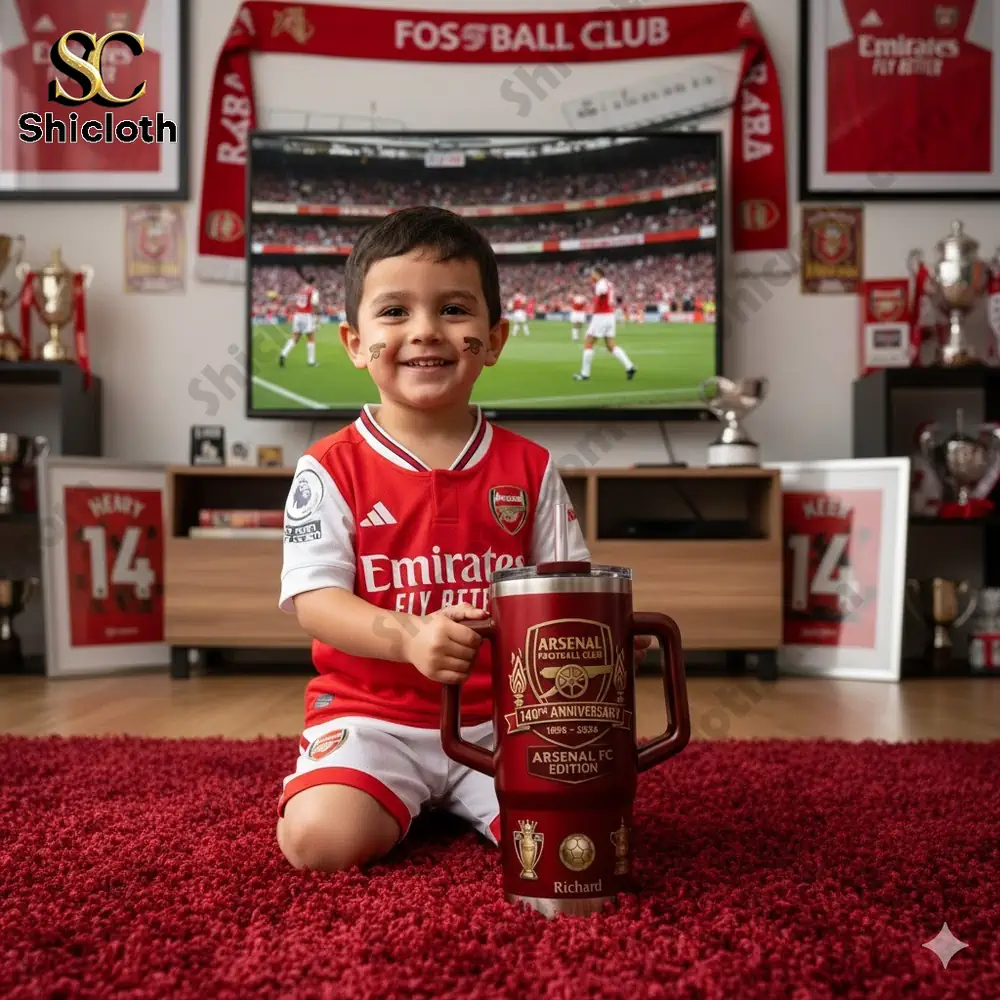 Arsenal FC 140th Anniversary 1886-2026 Tumbler Cup