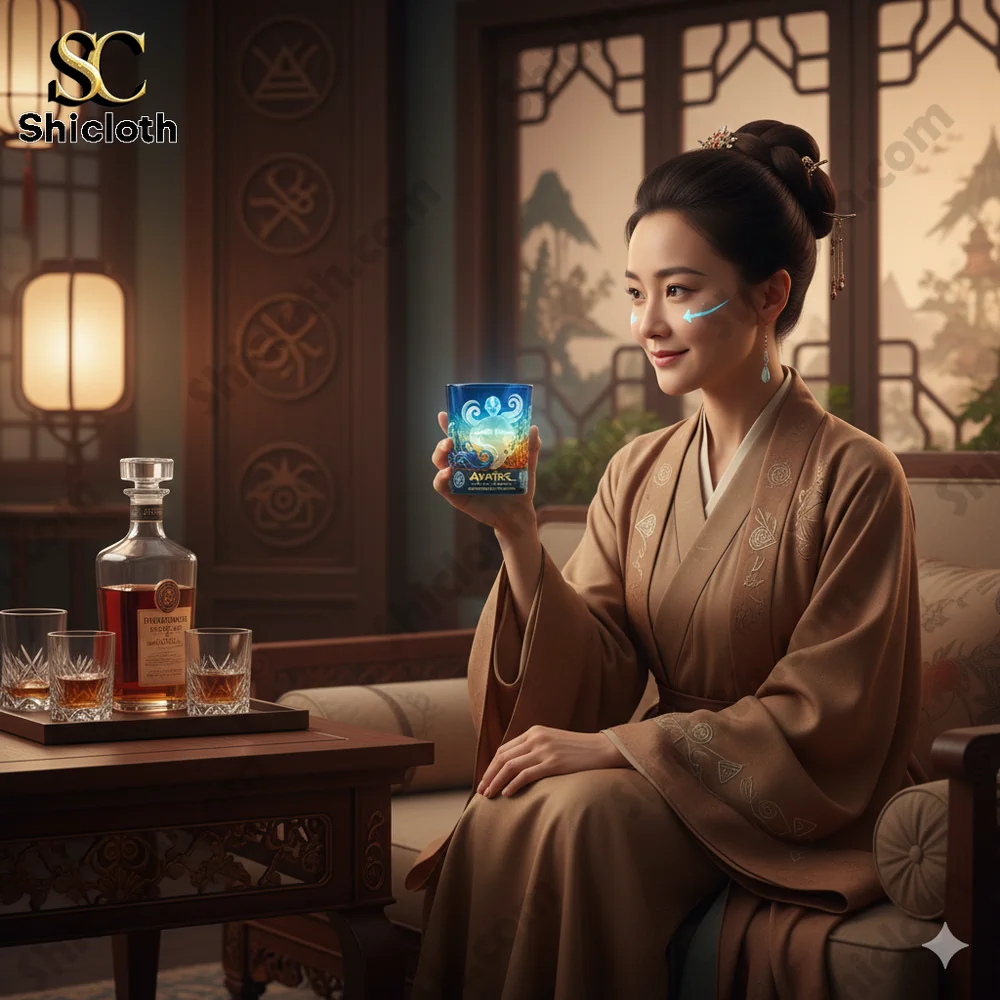 Avatar The Last Airbender Commemorative Edition Whiskey Glass