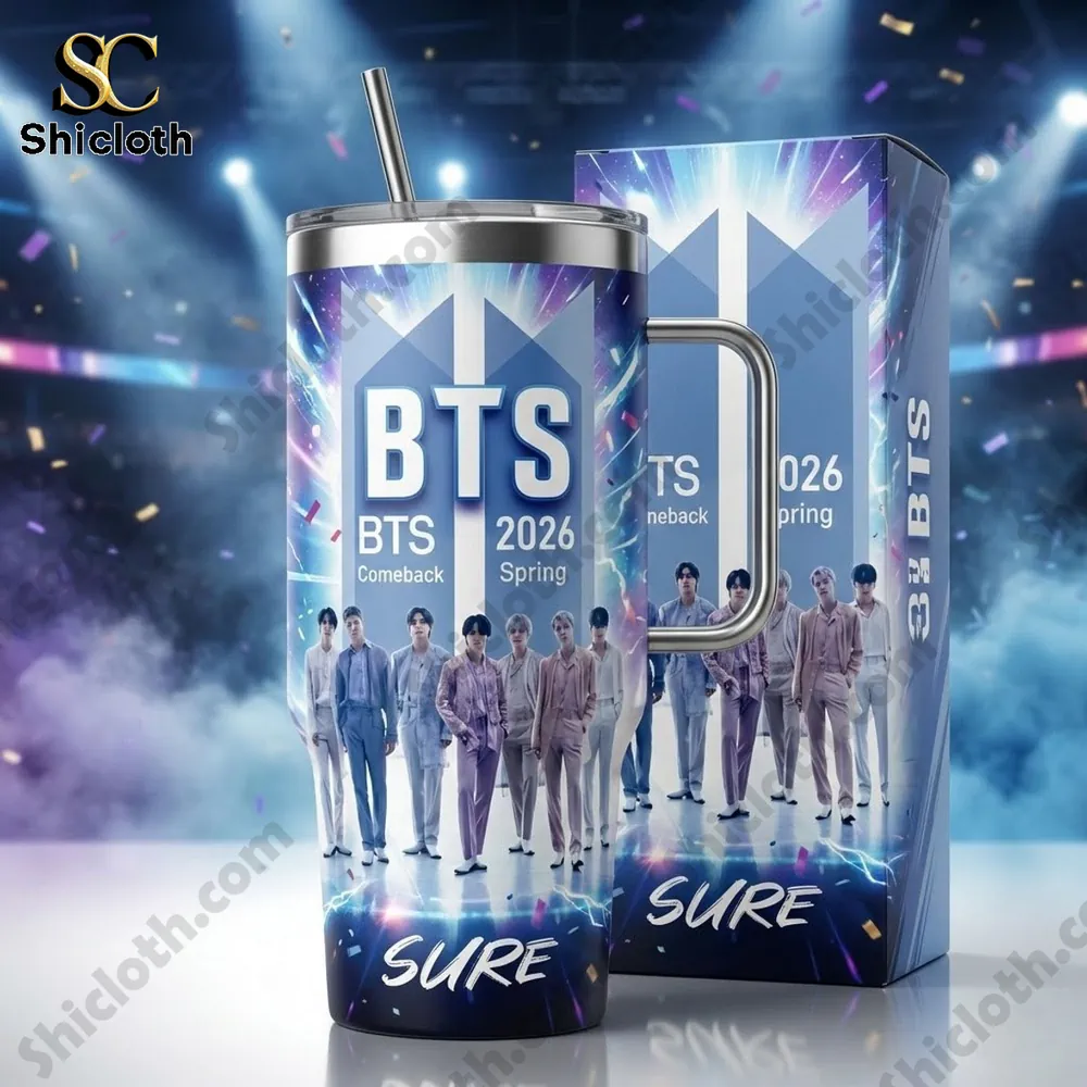 Alternative view of BTS Comeback 2026 Spring Sure Tumbler Cup