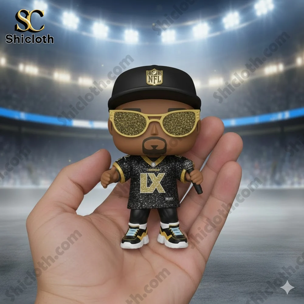 Bad Bunny Super Bowl Lx 2026 Halftime Show Vinyl Pop Figure Doll