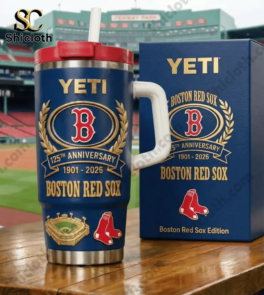 Yeti Boston Red Sox commemorative insulated mug at Fenway Park!