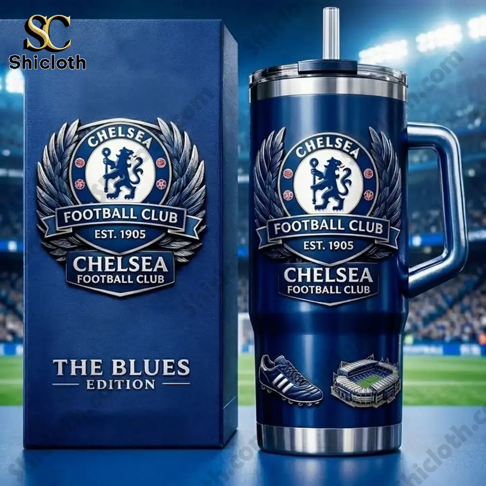 Alternative view of Chelsea FC Est 1905 The Blues Tumbler Cup