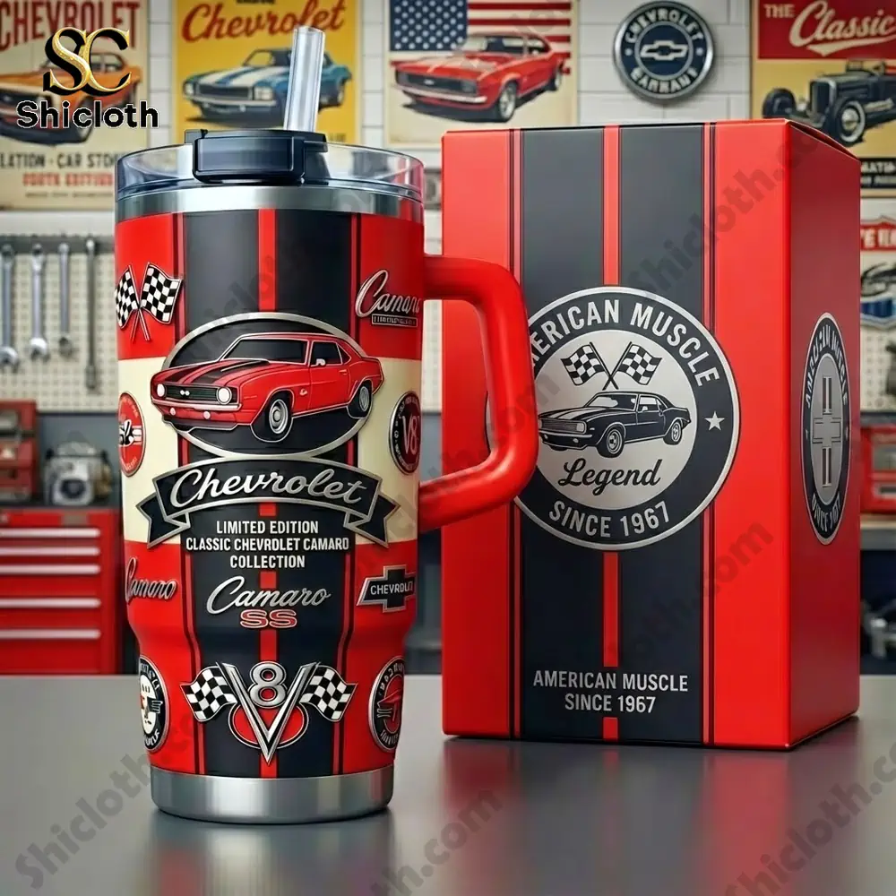 Chevrolet Camaro SS mug with matching gift box!