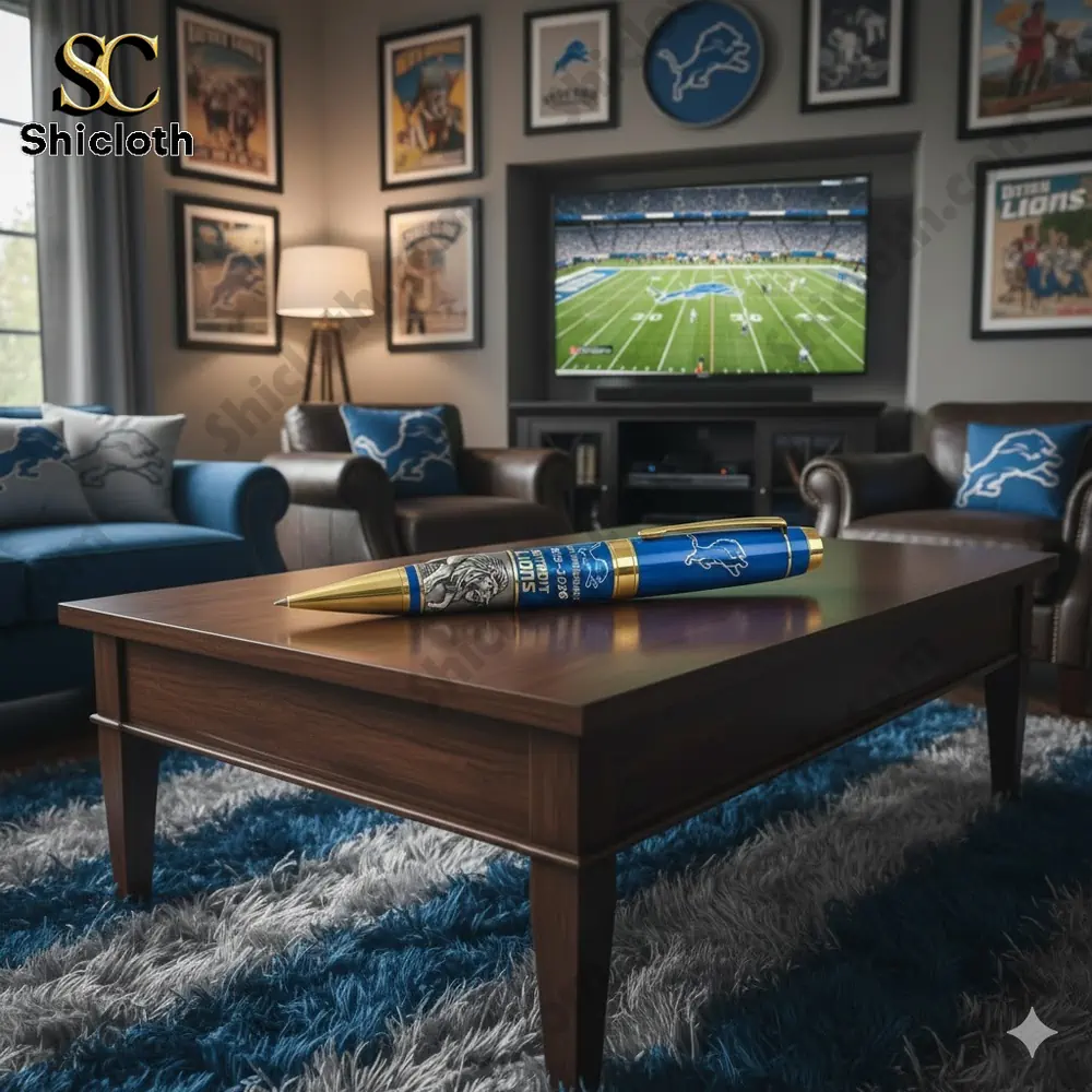 Alternative view of Detroit Lions 97th Anniversary Fountain Pen