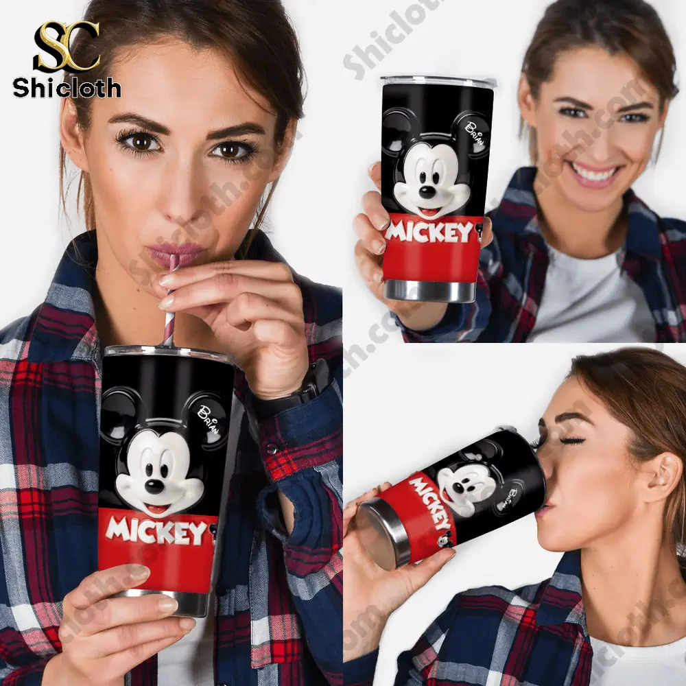 Disney Mickey And Minnie Premium Tumbler Personalized Gift For Fans