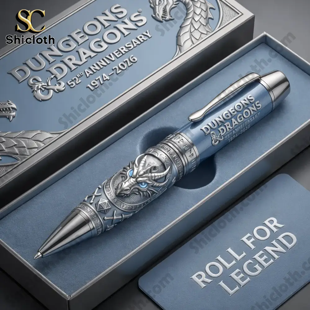 Alternative view of Dungeons & Dragons 52nd Anniversary Collector?s Pen
