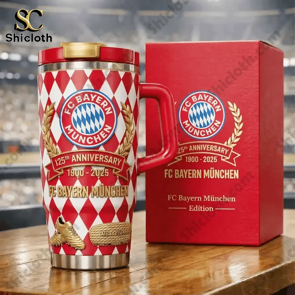 Alternative view of FC Bayern Munich 125th Anniversary Collector?s Edition Tumbler Cup