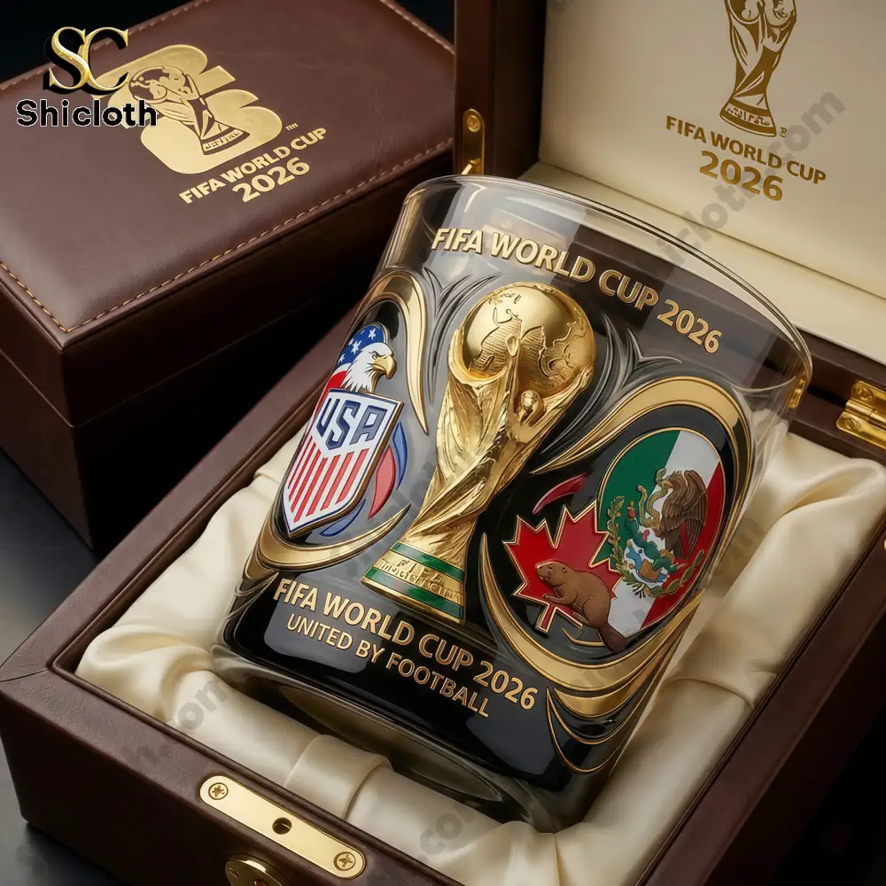 FIFA World Cup 2026 collector glass in a luxury gift box!