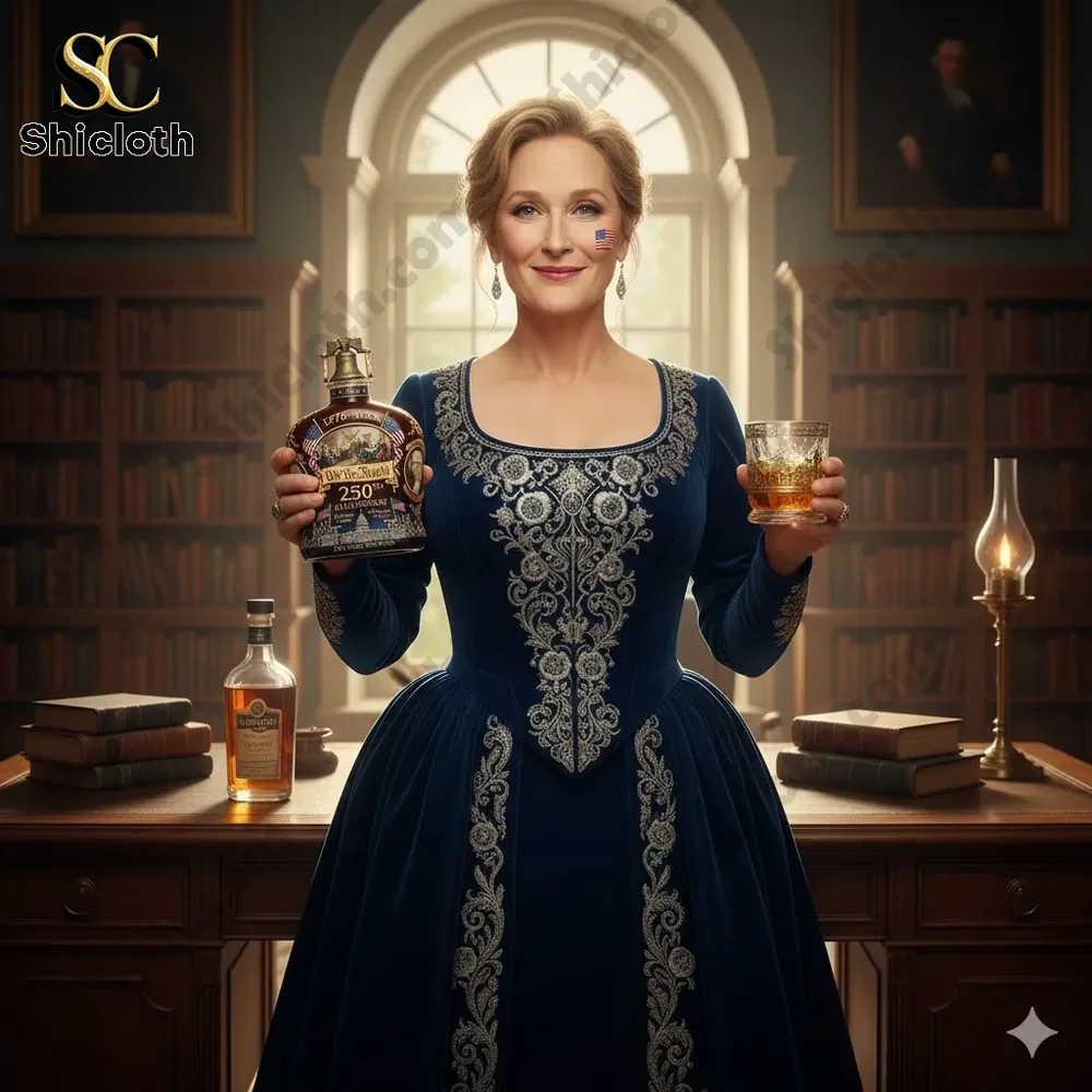 Seattle Seahawks NFL Whisky Bottle And Glass Combo Set 8 Elegant woman holding America 250 anniversary whiskey bottle and glass!