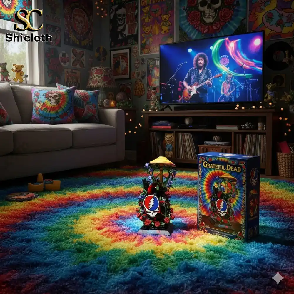 Grateful Dead Personalized Acrylic Block 3D Figurine