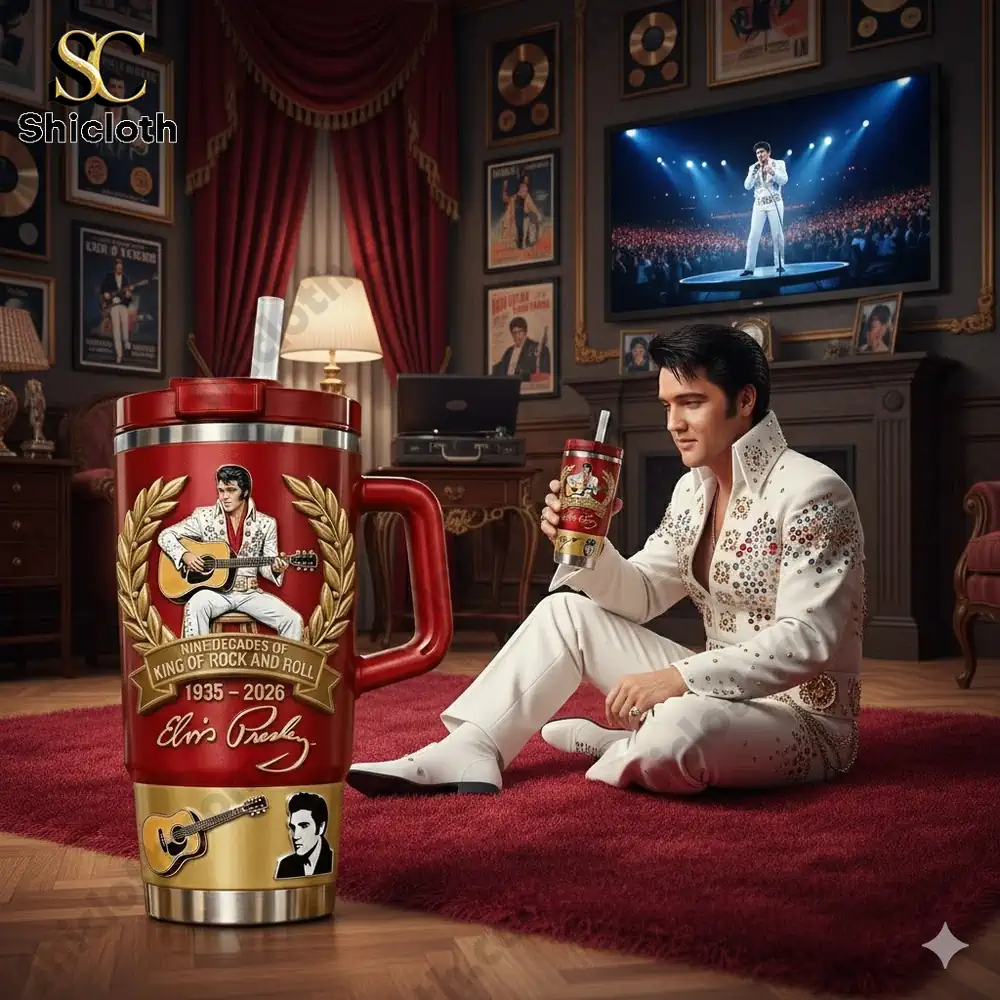 Happy Birthday 91th for King with Tumbler