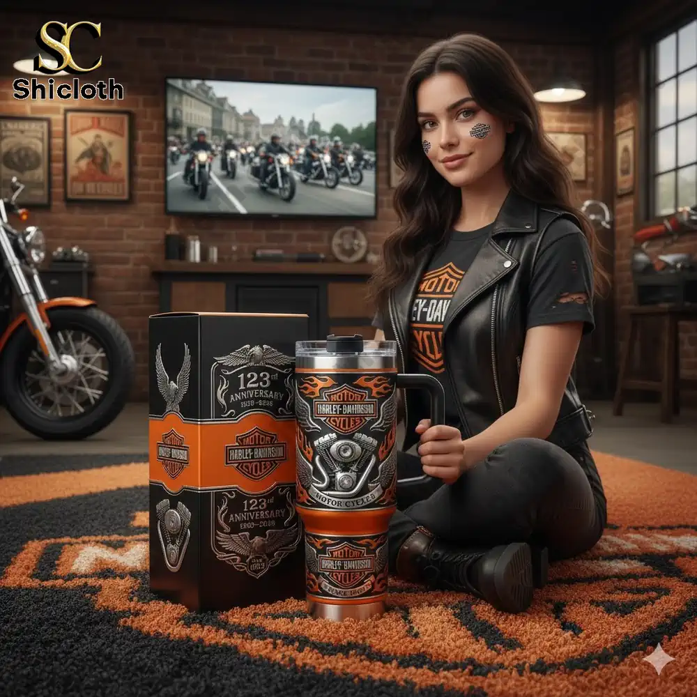 Harley-Davidson 123rd Anniversary Commemorative Tumbler