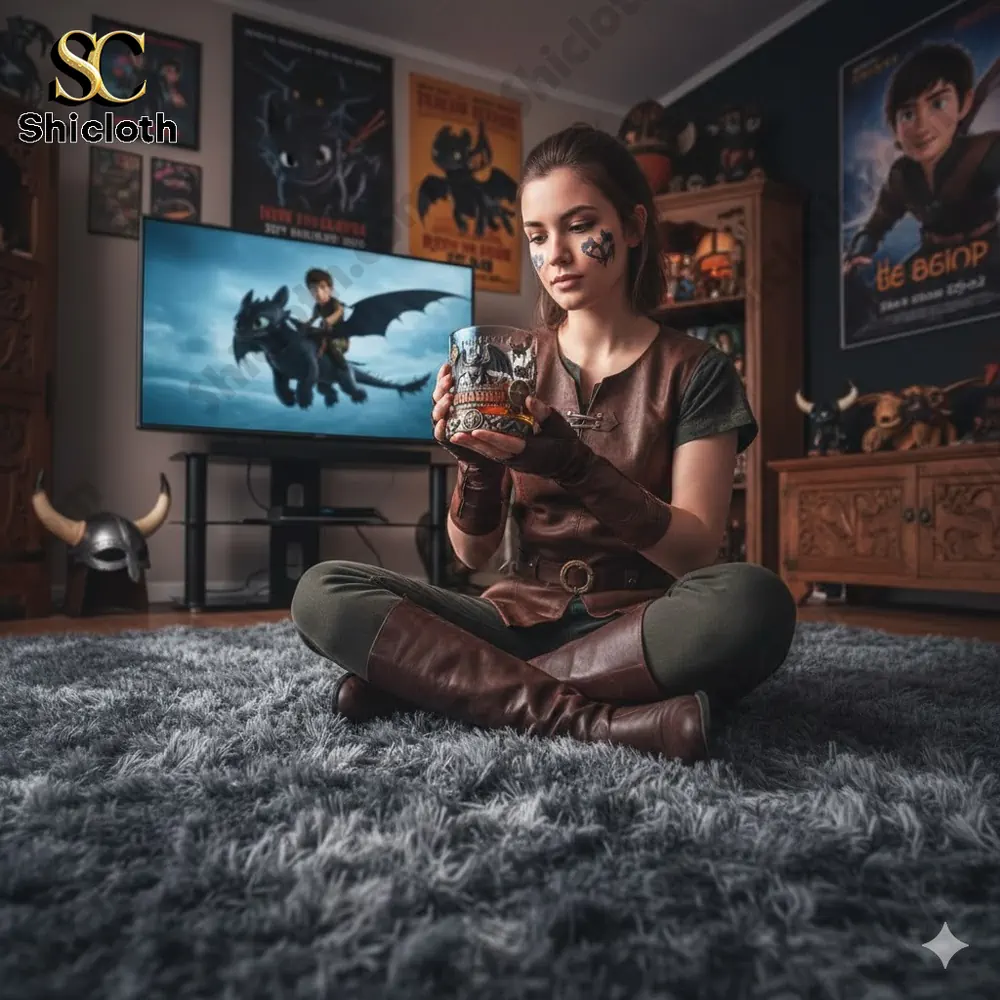 How to Train Your Dragon Toothless Whiskey Glass