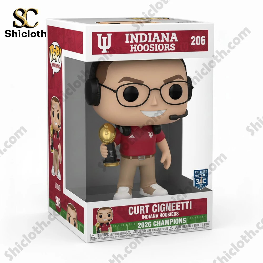 Boxed coach figure with trophy display packaging!