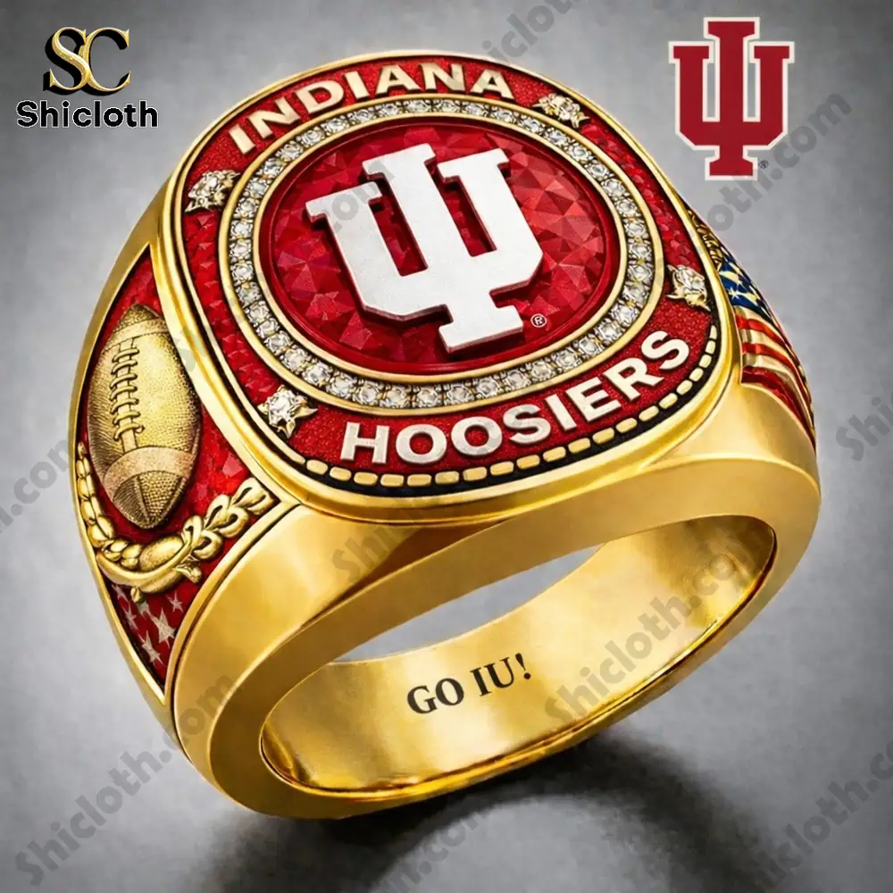 Gold Indiana Hoosiers championship ring!