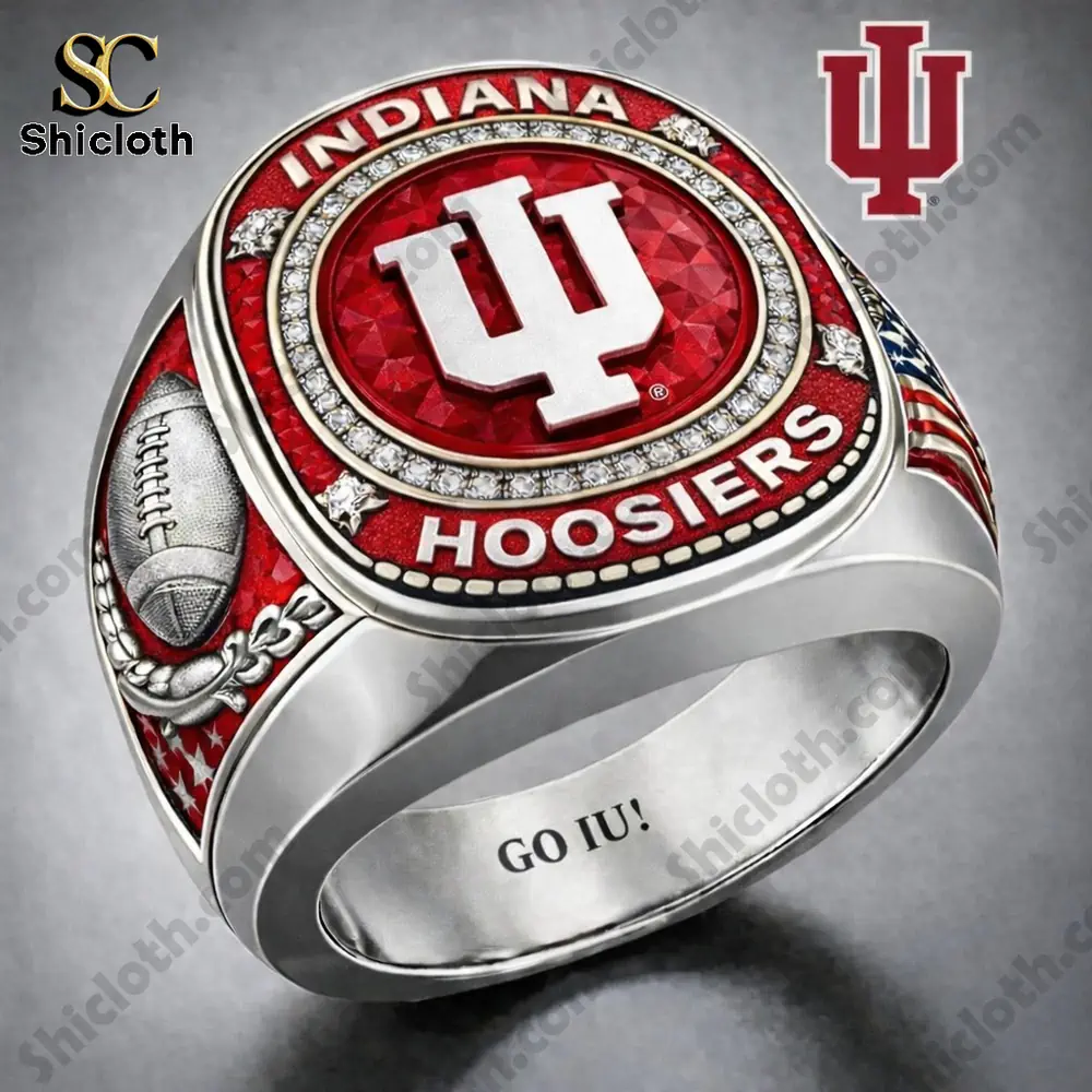 Silver Indiana Hoosiers championship ring!
