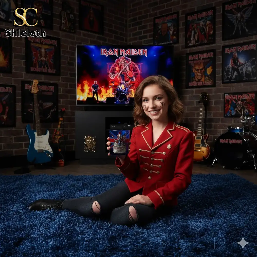 Iron Maiden 50th Anniversary Commemorative Whiskey Glass