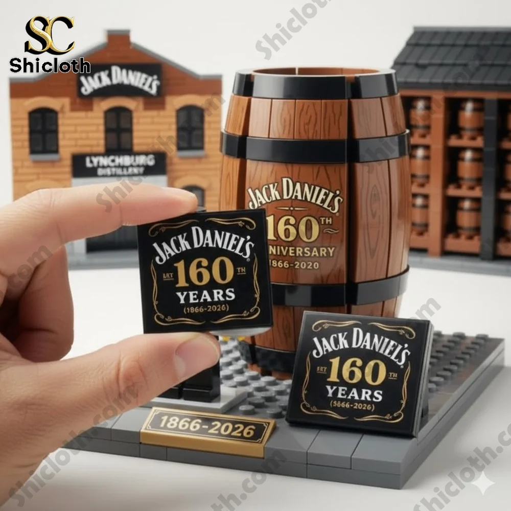 Jack Daniels 160 years anniversary barrel display!