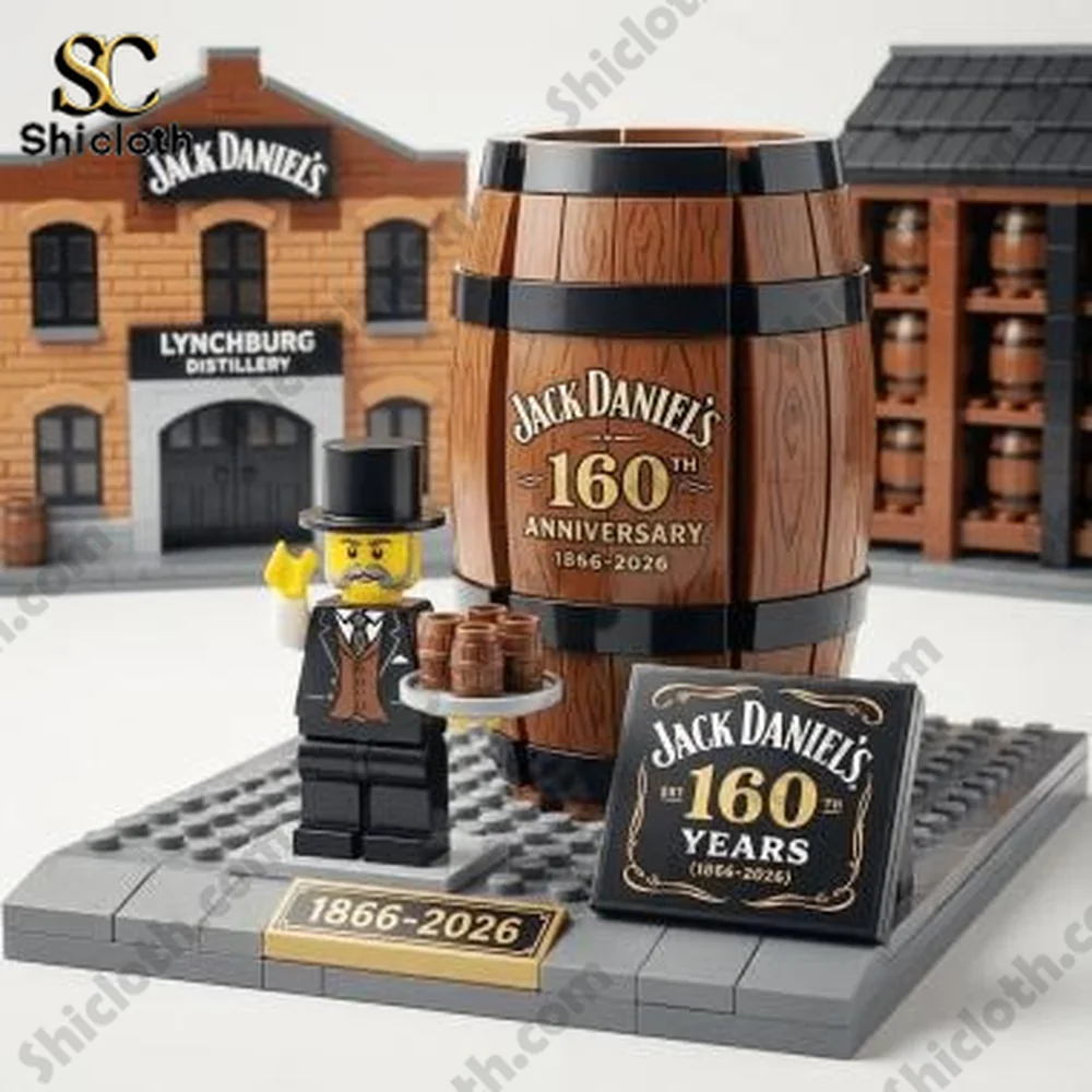 Jack Daniels 160 years anniversary figure and distillery scene!