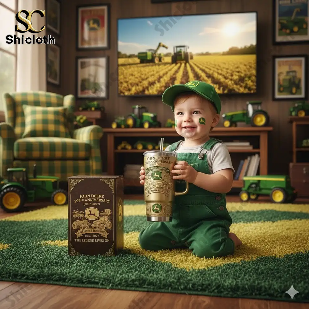 John Deere The American Legend 190Th Anniversary 2027 Stanley Custom Tumbler