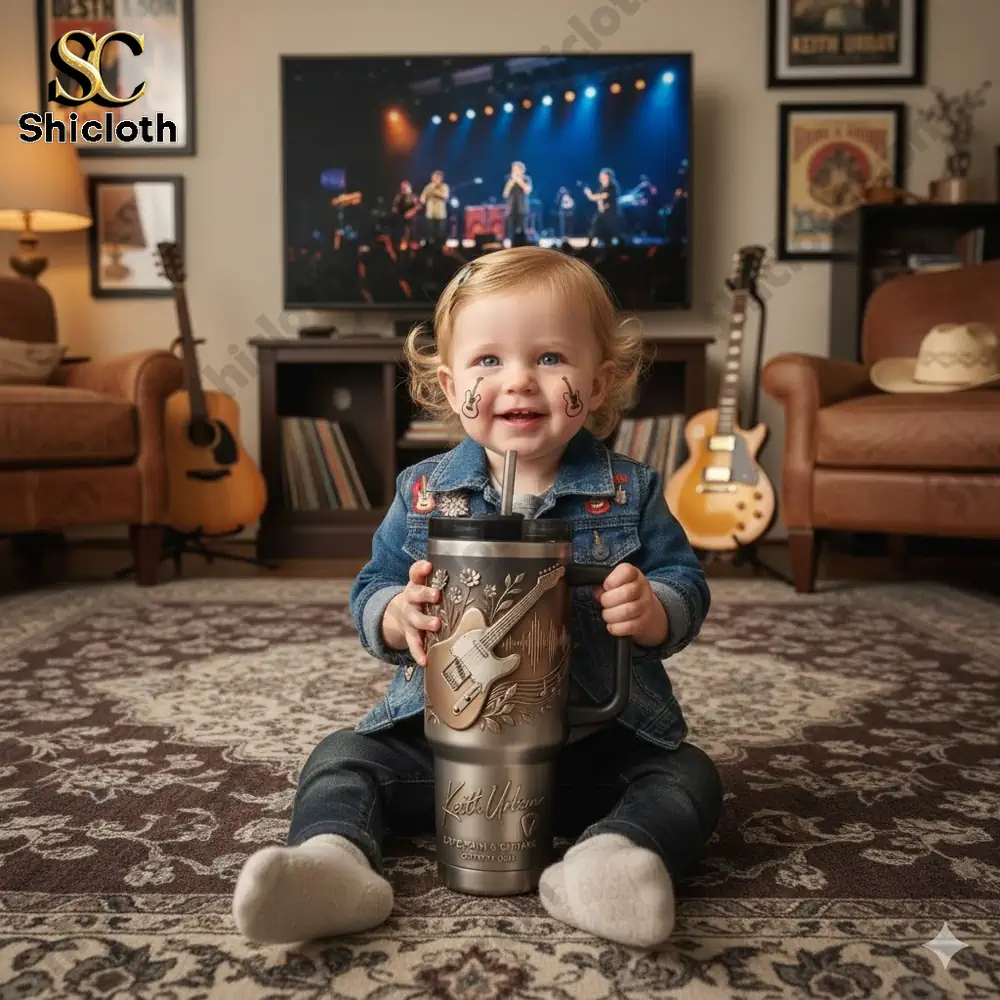 Keith Urban Love, Pain & Guitars Tumbler Cup