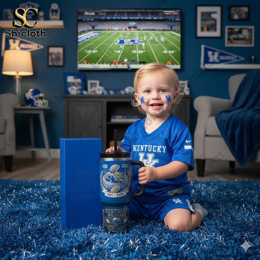 Kentucky Wildcats Blue Legacy At Kroger Field Tumbler